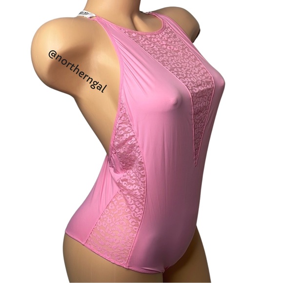 Victoria’s Secret Leopard Lace High-Neck Bodysuit - Picture 5 of 14